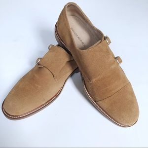 Banana Republic Men’s Suede Monk Strap shoes